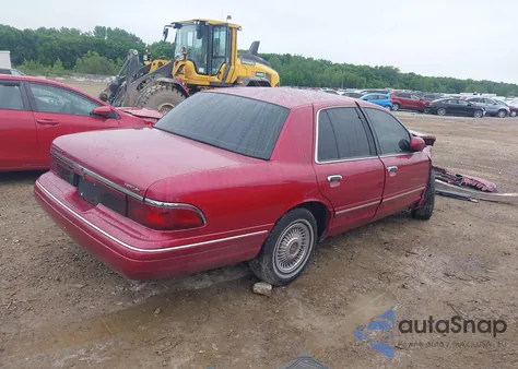 1995 Mercury Grand Marquis Gs from USA, damaged, VIN 2MELM74W3SX655006